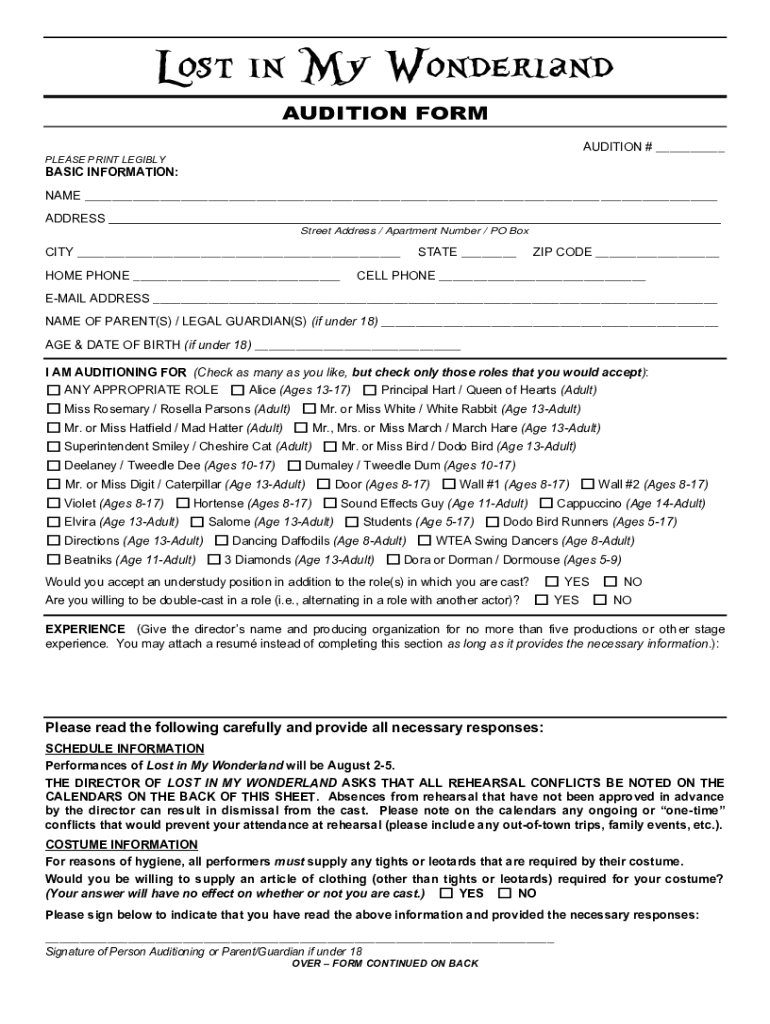 Form preview