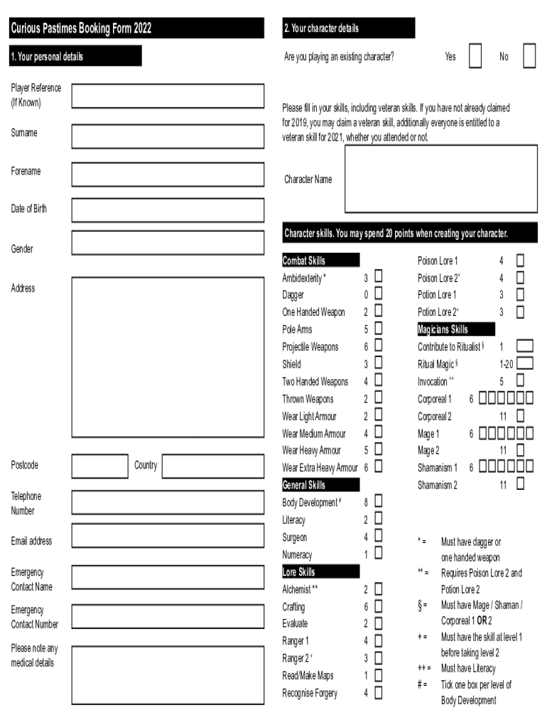 Form preview