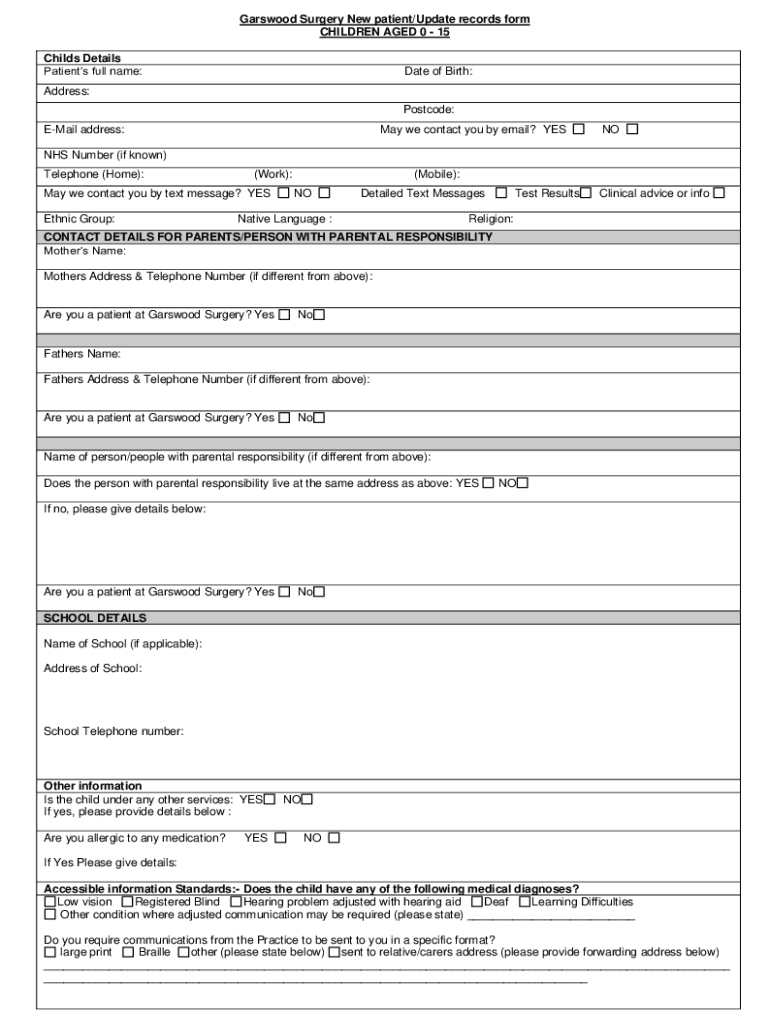 Form preview