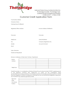 NTGSThornbridge application form