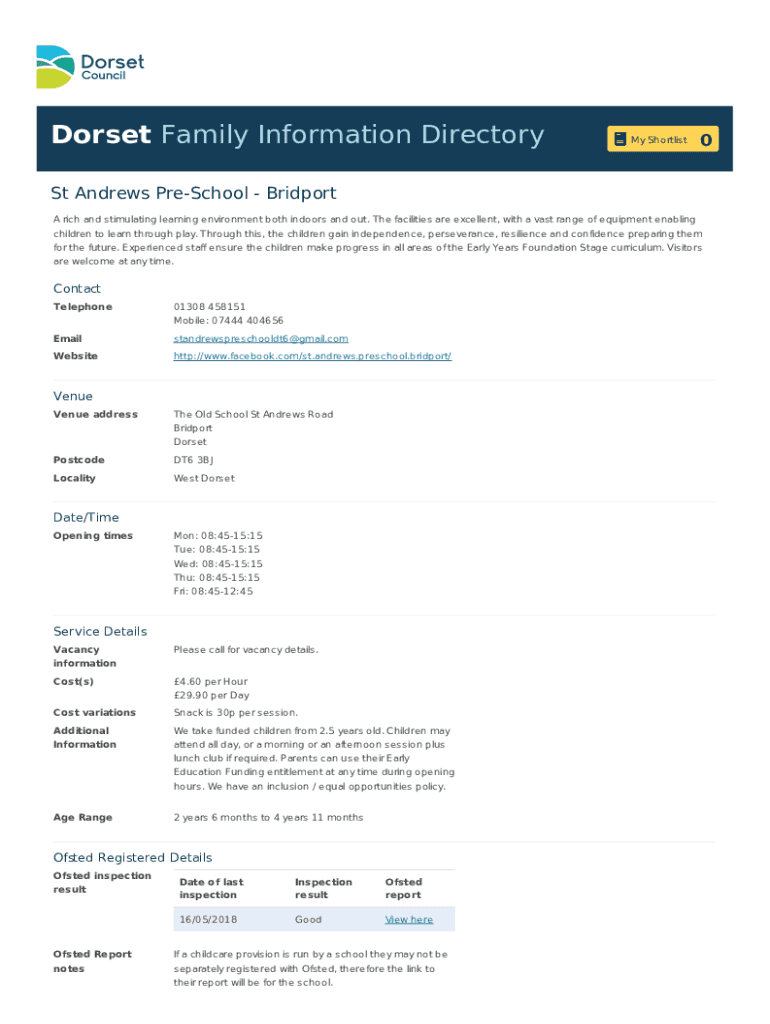 Form preview