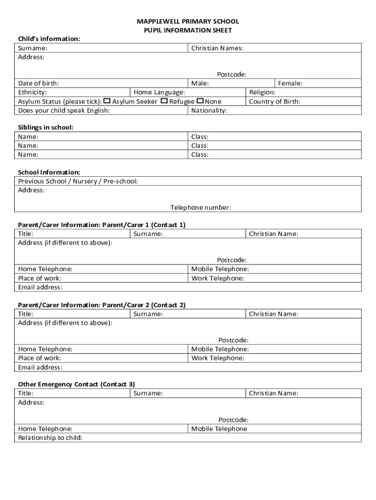 Form preview