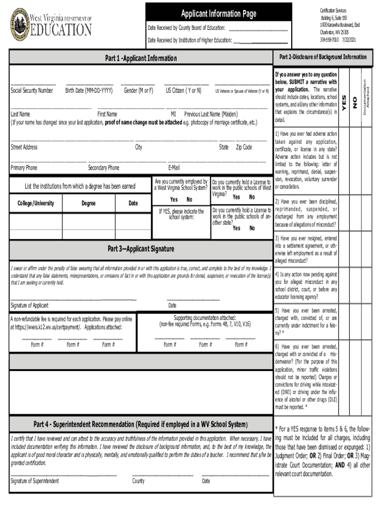Form preview