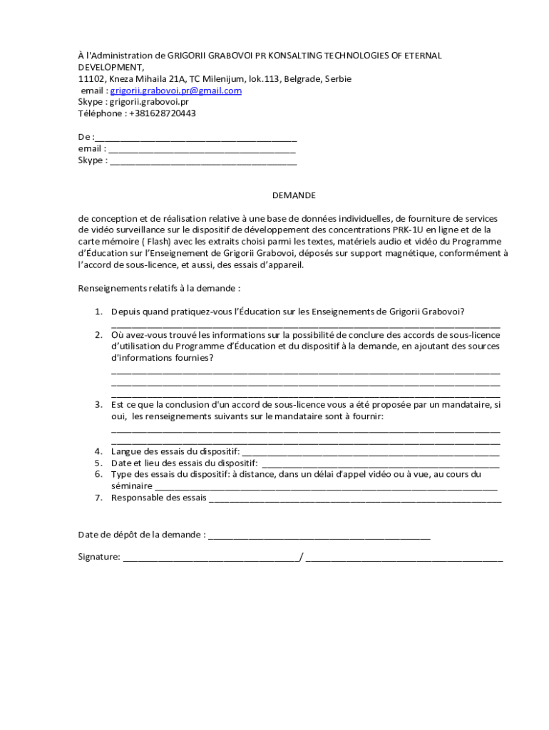 Form preview