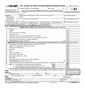 www.irs.govpubirs-pdf2020 Instructions for Form 1120-REIT - Internal Revenue Service