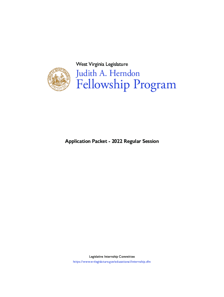 judith herndon fellowship Preview on Page 1