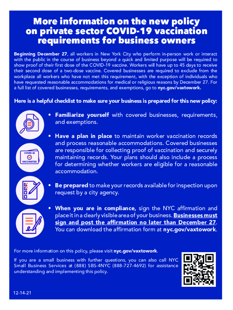 new york vaccination requirements Preview on Page 1