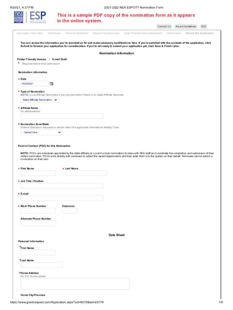Form preview