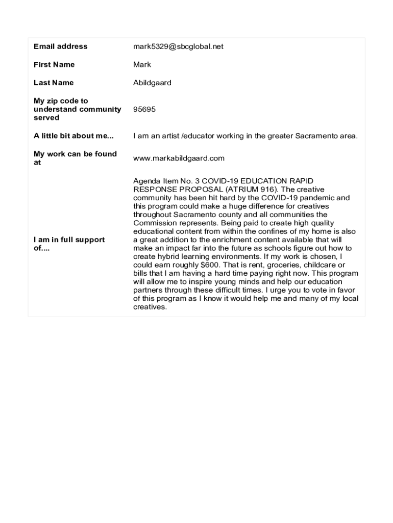 Form preview
