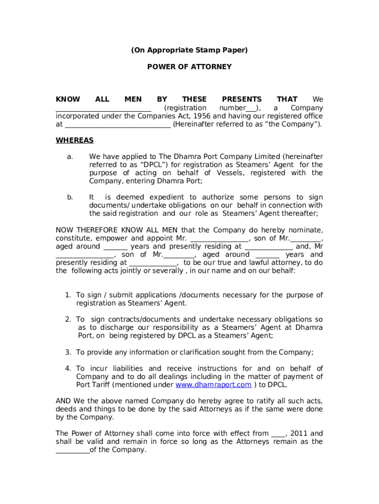 Master the SBI Power of Attorney Form: Legal Authority at Your Fingertips