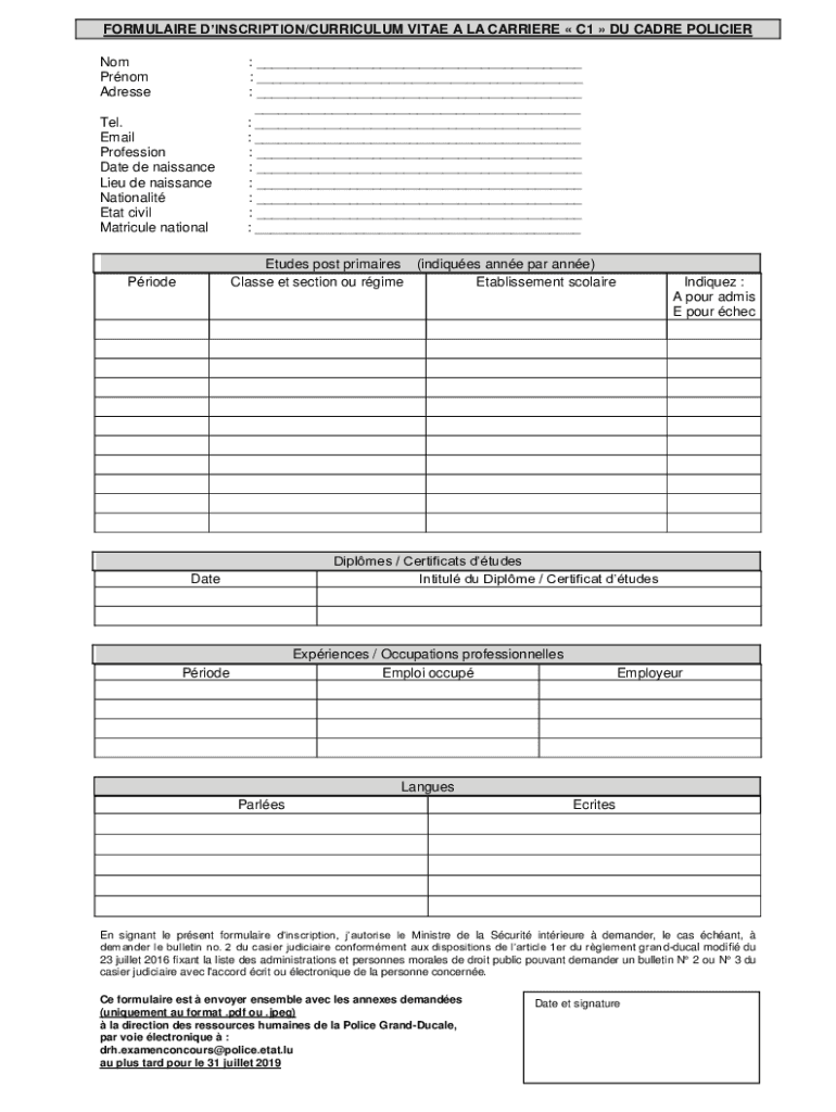 Form preview