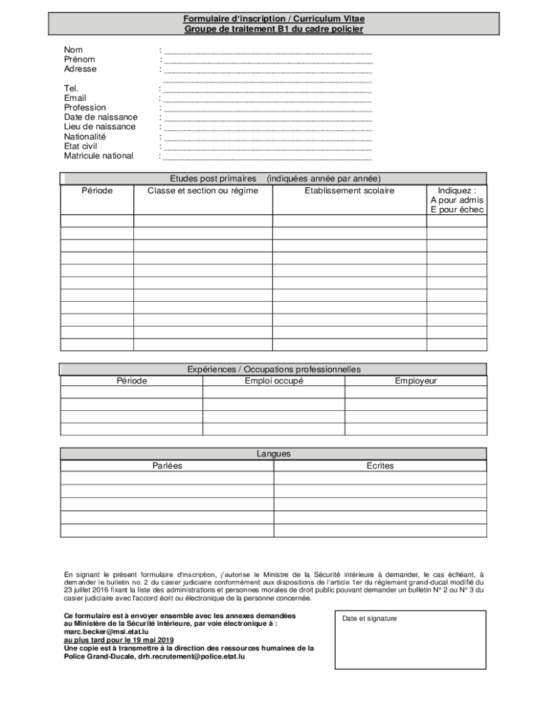 Form preview