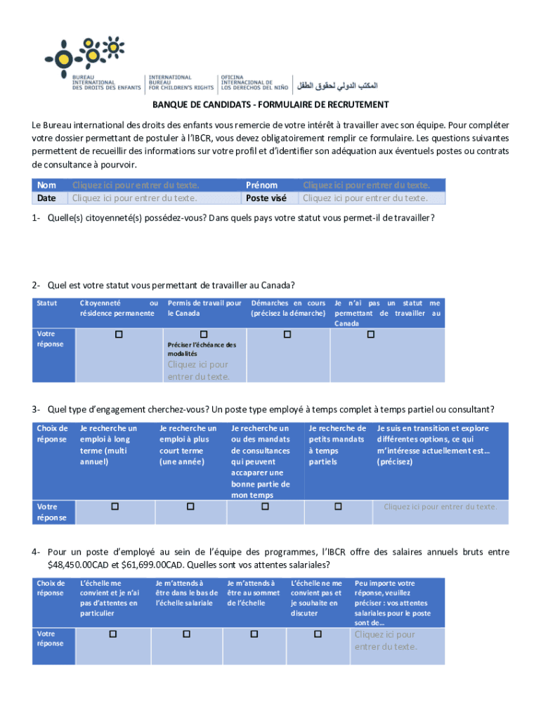 Form preview