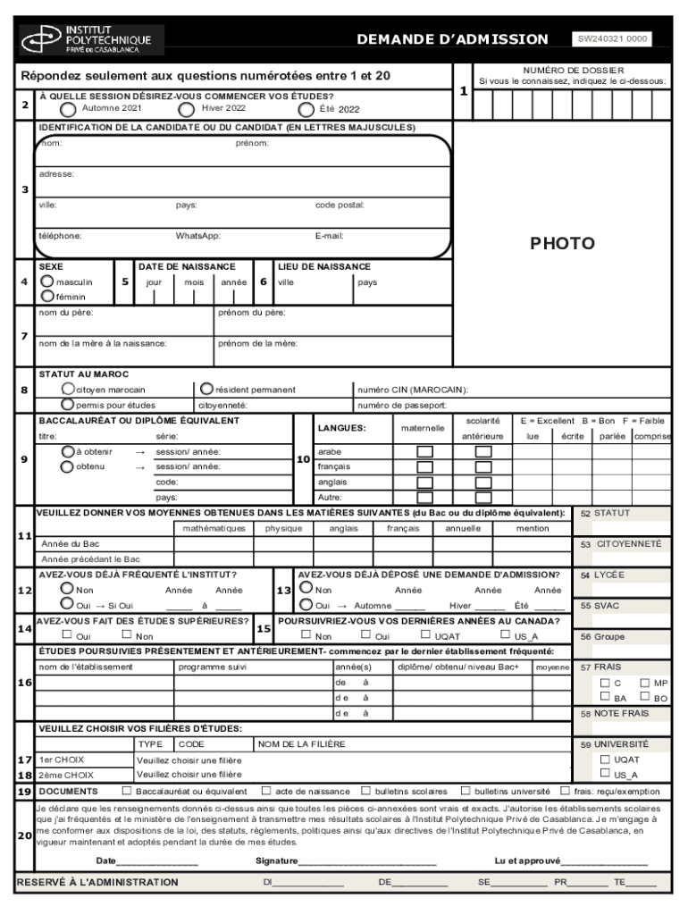 Form preview