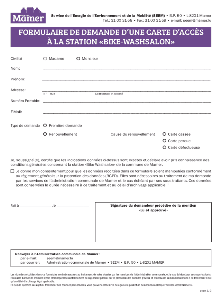Form preview