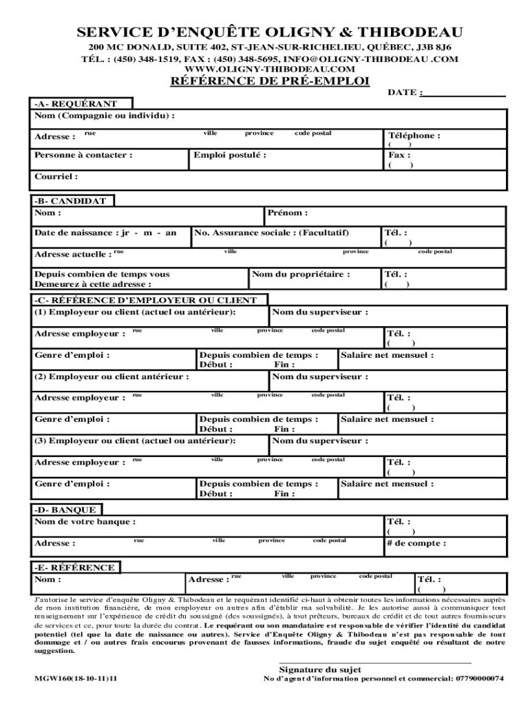 Form preview