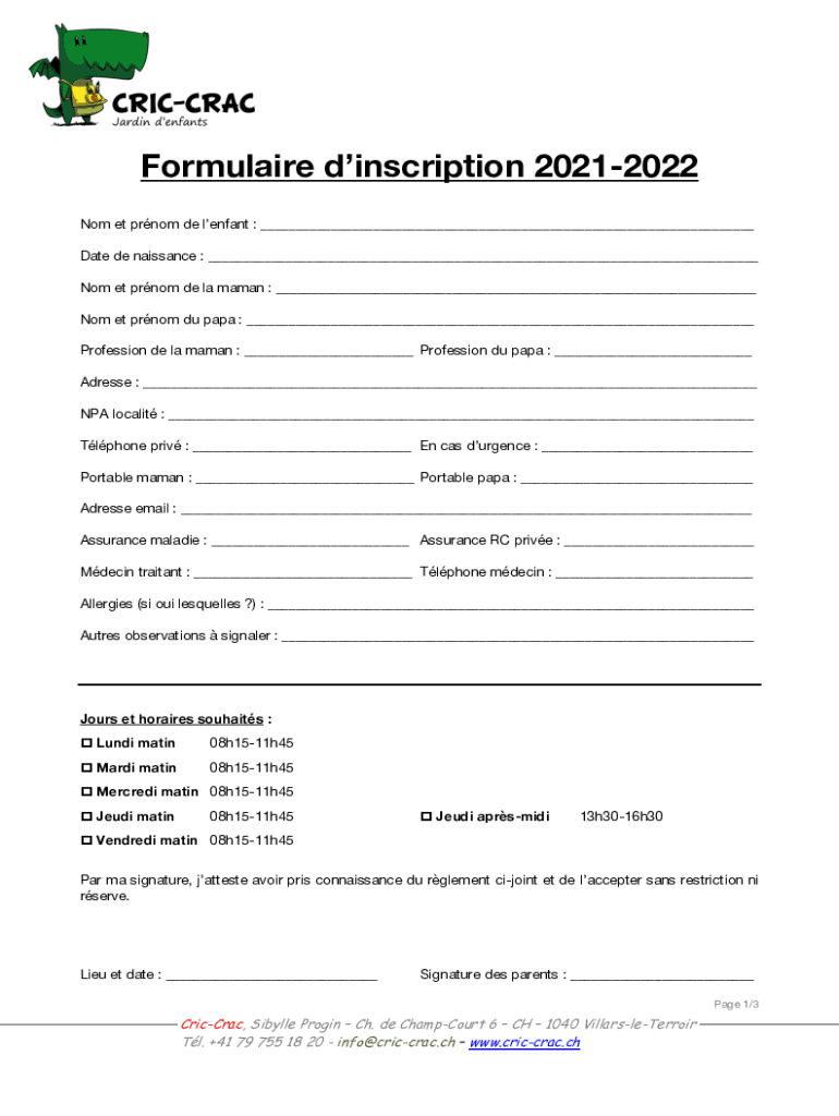 Form preview