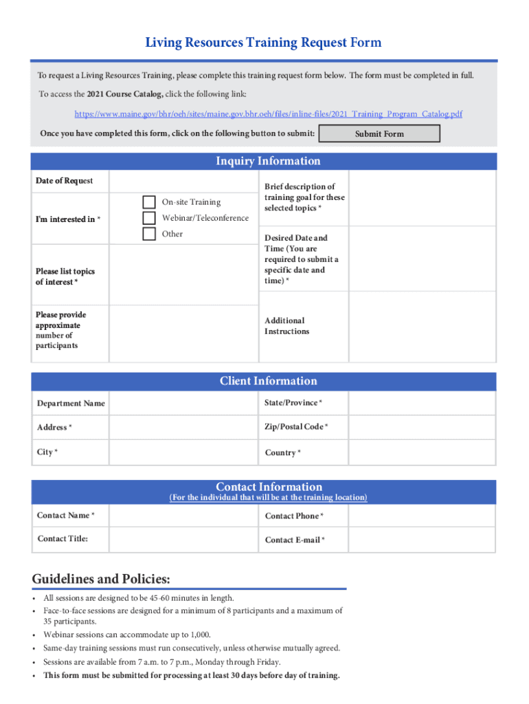 Form preview