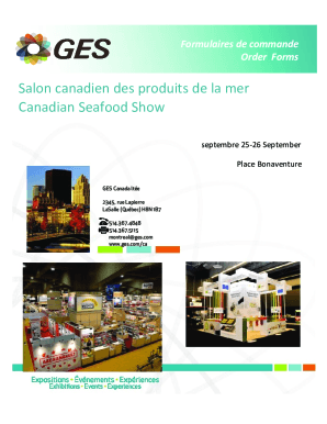 Salon canadien des produits de la mer Canadian Seafood ...