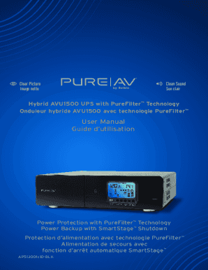 Belkin Power Supply AVU1500 User GuideManualsOnline.com