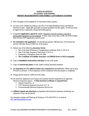 New York State Unified Solar Permit