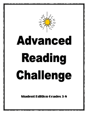 Advanced Reading Challenge Commitment Form