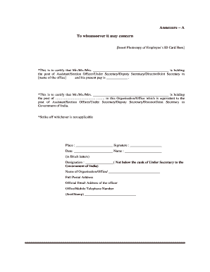 Employee Position Certification