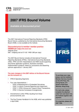 2007 IFRS Bound Volume