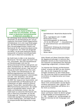 Österreichische Nichtraucherbereich Compliance Form