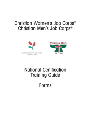 Christian Job Corps Needs Assessment Form