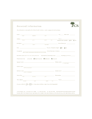 South Carolina Death Certificate Application