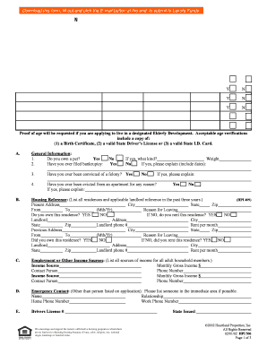 Tax Credit Application Form