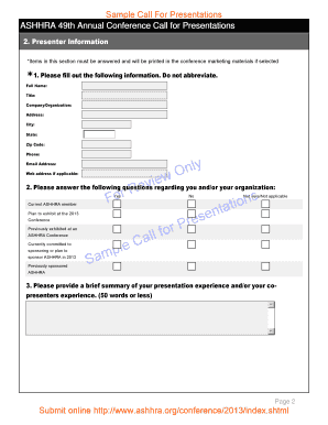 Form preview