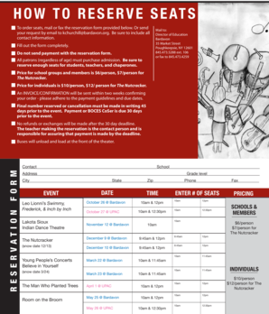 Event Reservation Form
