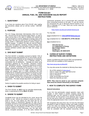 Annual Fuel Oil and Kerosene Sales Report