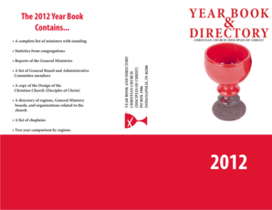 2012 Christian Church Year Book and Directory
