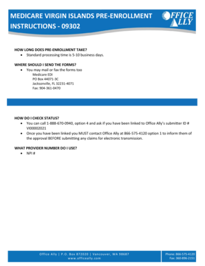 Medicare EDI Enrollment Form