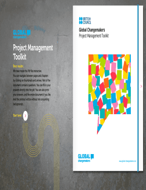 Global Changemakers Project Management Toolkit