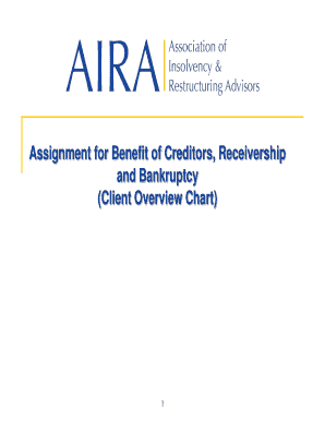 assignment benefit creditors