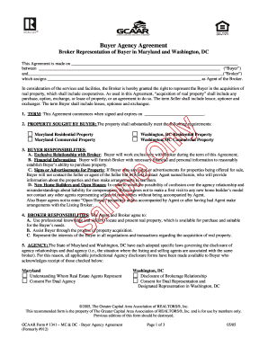 Buyer Agency Agreement