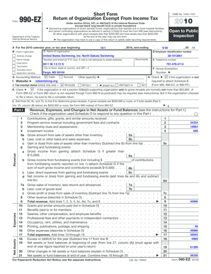 Form 990-EZ 2010