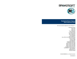 Residential Phone Quick Reference Guide - Consolidated bb - manuals consolidated