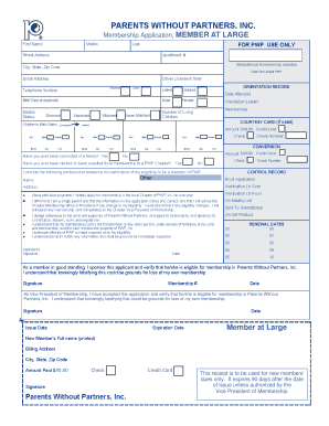 Membership Application Form