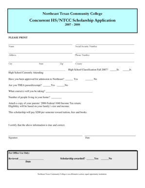 Concurrent Scholarship App 07-08.doc - ntcc