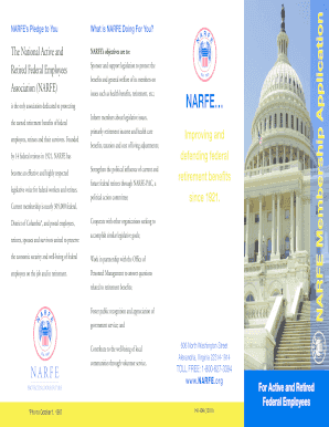 NARFE Membership Application