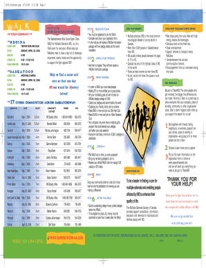 Super Cities Walk for MS Registration Form