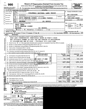 IRS Form 990 2008