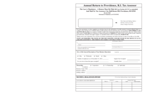 Rhode Island Leasehold Improvements Annual Return