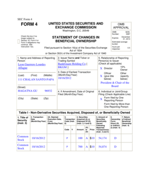 SEC Form 4 Beneficial Ownership Report