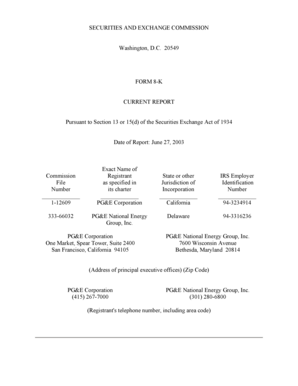 Form 8-K Current Report
